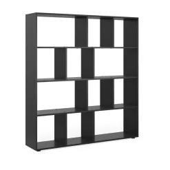 Raumteiler Pilar Schwarz 131.6 x 143 cm Vicco