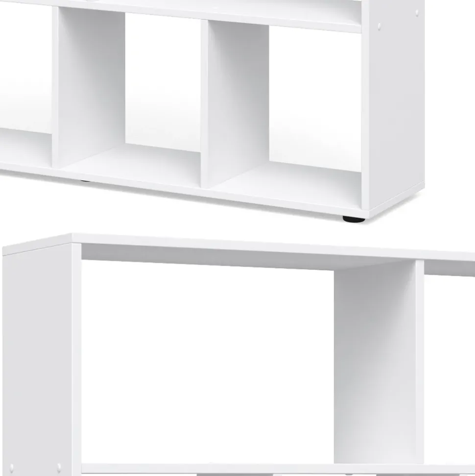 Raumteiler Pilar Weiß 131.6 x 143 cm Vicco