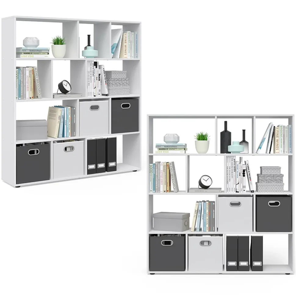 Raumteiler Pilar Weiß 131.6 x 143 cm Vicco