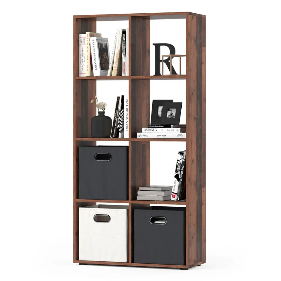 Raumteiler Scutum Antikholz 143 x 72 cm Vicco