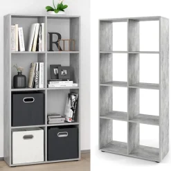 Raumteiler Scutum Beton 143 x 72 cm Vicco