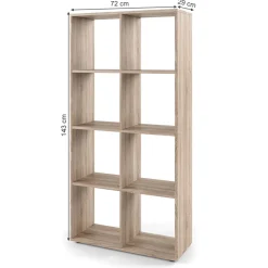 Raumteiler Scutum Sonoma 143 x 72 cm Vicco