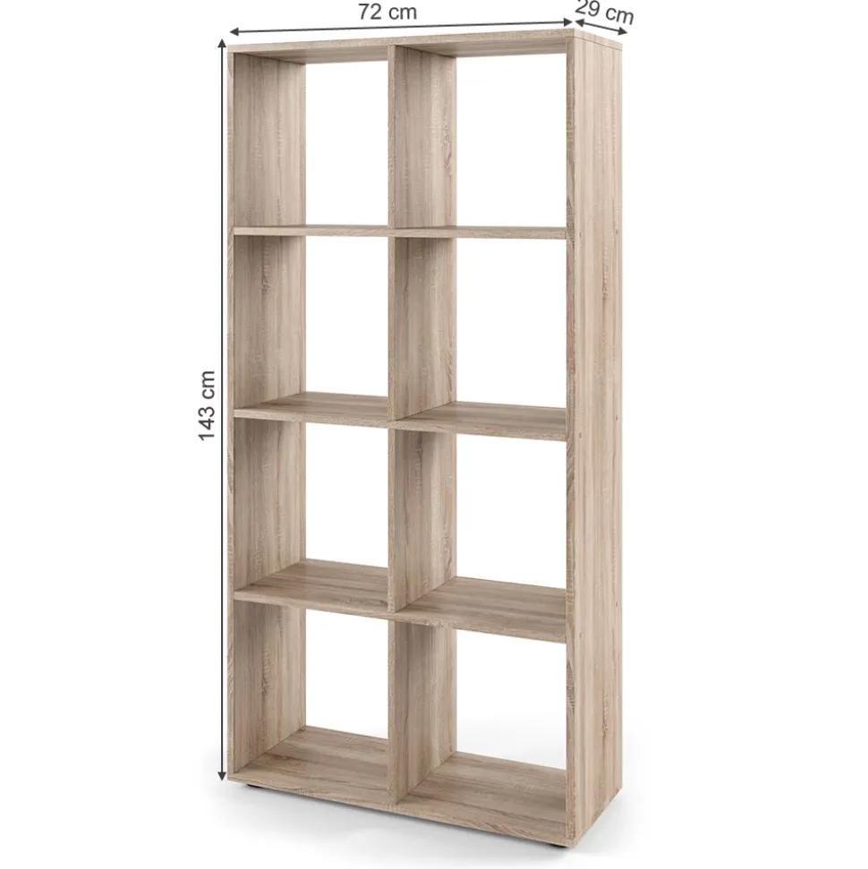 Raumteiler Scutum Sonoma 143 x 72 cm Vicco