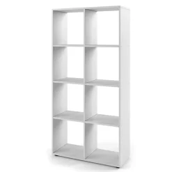 Raumteiler Scutum Weiß 143 x 72 cm Vicco