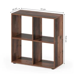Raumteiler Tetra Antikholz 72.6 x 72 cm Vicco