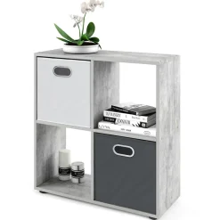 Raumteiler Tetra Beton 72.6 x 72 cm Vicco