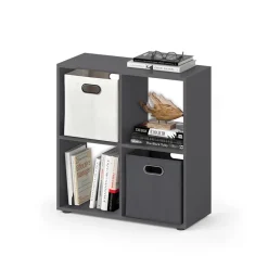 Raumteiler Tetra Grau 72.6 x 72 cm Vicco