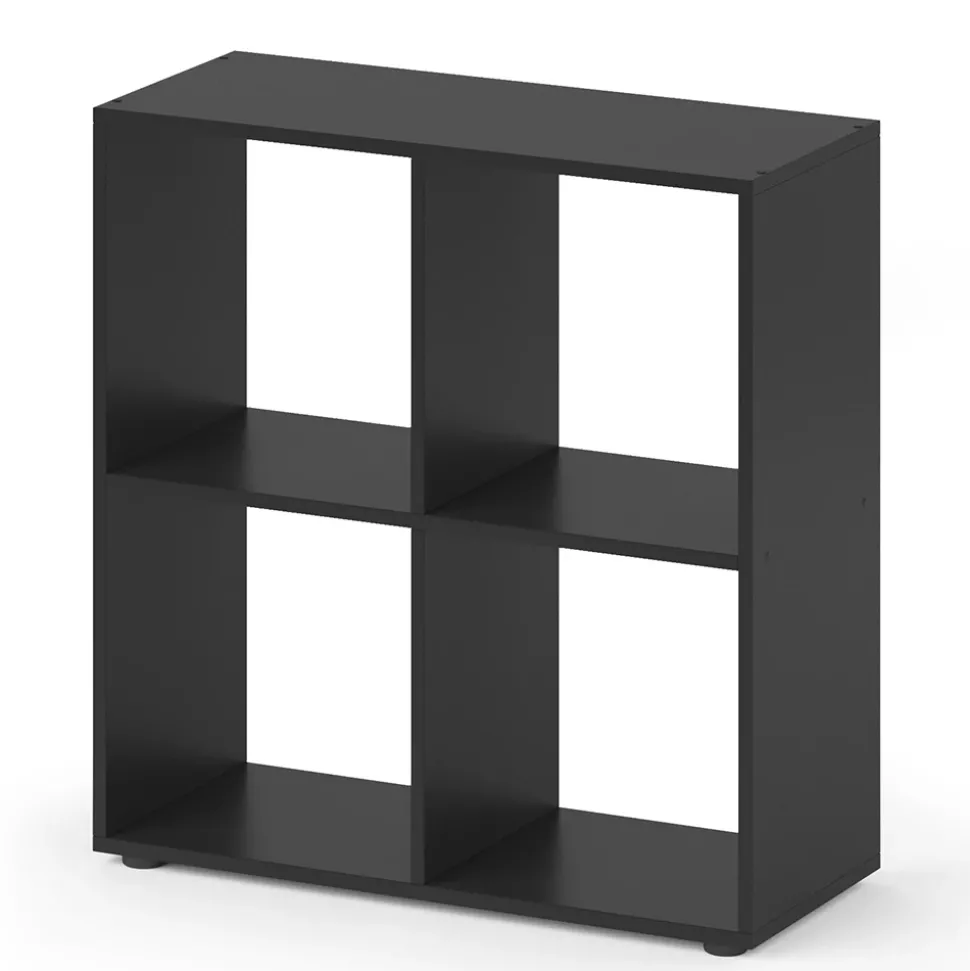 Raumteiler Tetra Schwarz 72.6 x 72 cm Vicco