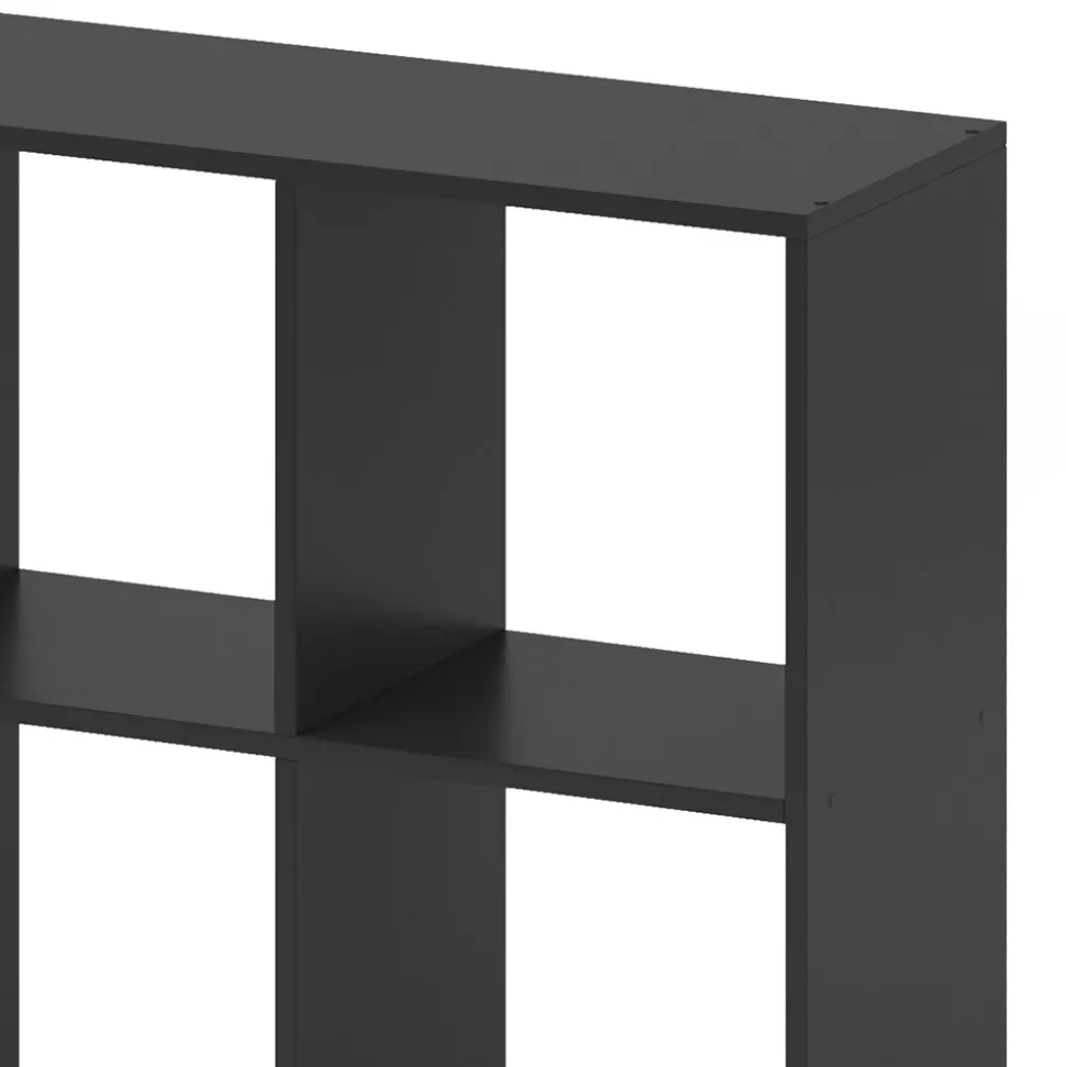 Raumteiler Tetra Schwarz 72.6 x 72 cm Vicco