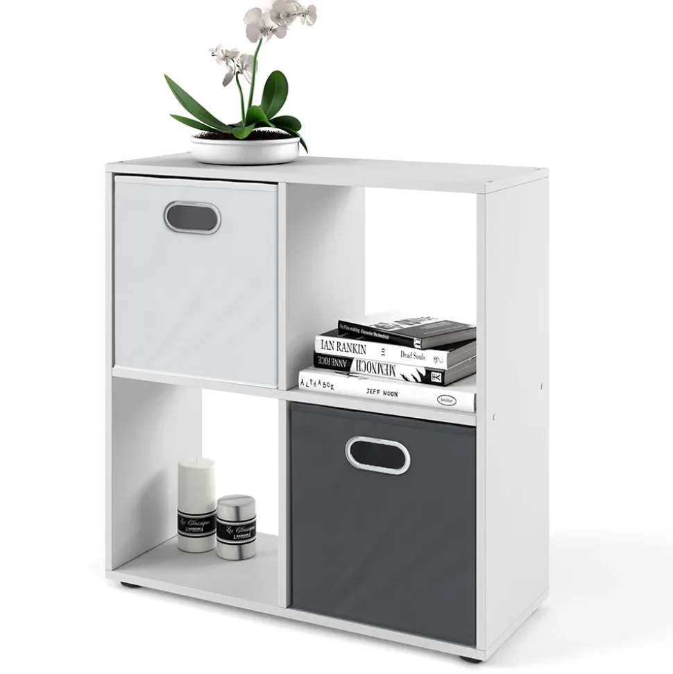 Raumteiler Tetra Weiß 72.6 x 72 cm Vicco