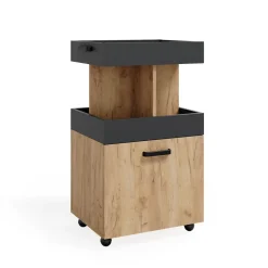 Rollcontainer Goldkraft Eiche 50 x 88.6 cm Vicco