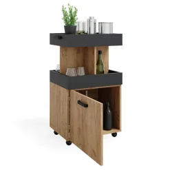 Rollcontainer Goldkraft Eiche 50 x 88.6 cm Vicco