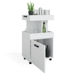 Rollcontainer Kamber Weiß 50 x 88.6 cm Vicco