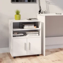 Rollcontainer Novak Weiß 48.4 x 60.2 cm Vicco