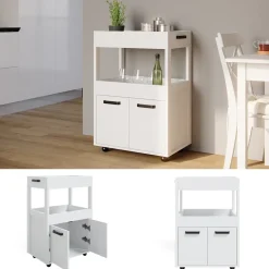 Rollcontainer Simon Weiß 60 x 88.7 cm Vicco