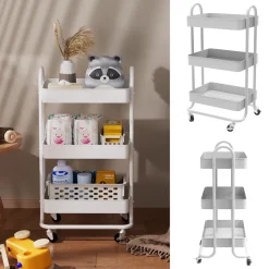 Rollcontainer Tron Weiß 45.9 x 78.7 cm Vicco