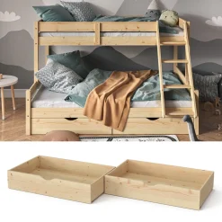 Rollschublade Everest Braun 97.7 x 55.6 cm 2er Set Vitalispa