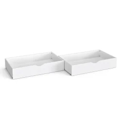 Rollschublade Everest Weiß 97.7 x 55.6 cm 2er Set Vitalispa