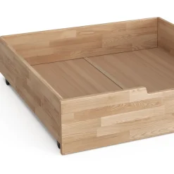 Rollschublade Teddy Naturholz 92 x 89 cm Vitalispa