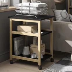 Rollwagen Elvia Schwarz 36 x 51 cm Vicco