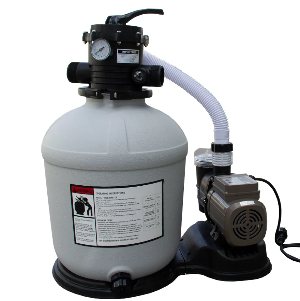 Sandfilteranlage Grau 13.200 Liter/Stunde OK-Living