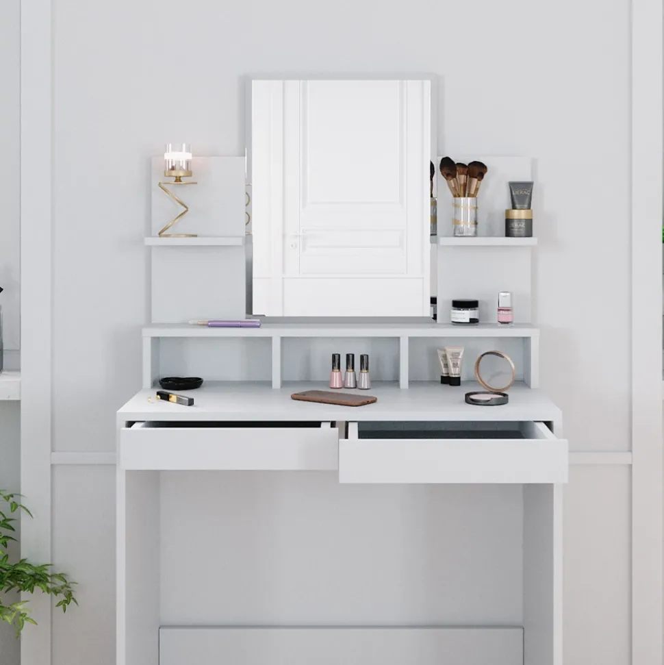 Schminktisch Ania Weiß 80 cm Vicco