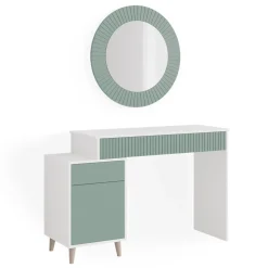 Schminktisch Arles Grün 120 cm Vicco