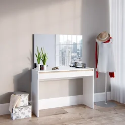 Schminktisch Emma Weiß 120 cm Vicco