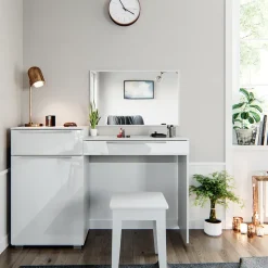 Schminktisch Lilli Weiß 135 cm Vicco