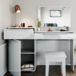 Schminktisch Lilli Weiß 135 cm Vicco