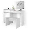 Schminktisch Lilli Weiß 135 cm mit Bank Vicco