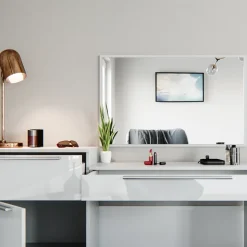 Schminktisch Lilli Weiß 135 cm mit Bank Vicco