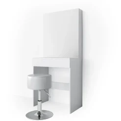 Schminktisch Melle Weiß 68 cm mit Hocker Vicco