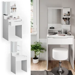 Schminktisch Ruben Weiß 60 cm Vicco