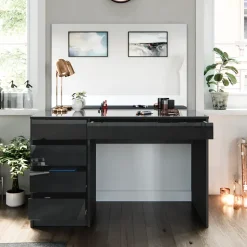 Schminktisch Sherry Anthrazit 120 cm Vicco