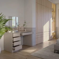 Schminktisch Sherry Cashmere 120 cm mit Spiegel Vicco