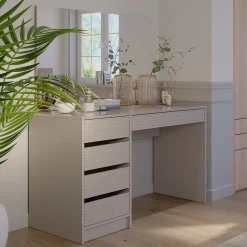 Schminktisch Sherry Cashmere 120 cm mit Spiegel Vicco