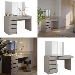 Schminktisch Sherry Cashmere 120 cm mit Spiegel Vicco