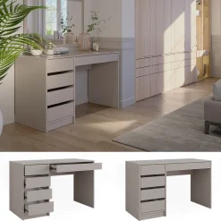 Schminktisch Sherry Cashmere 120 cm ohne Spiegel Vicco