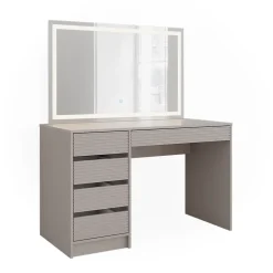 Schminktisch Sherry Cashmere 120 cm mit LED-Spiegel Vicco