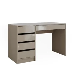 Schminktisch Sherry Greige Hochglanz 120 cm ohne Spiegel Vicco