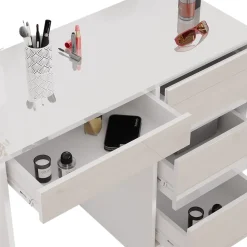 Schminktisch Sherry Weiß 90 cm ohne Spiegel Vicco