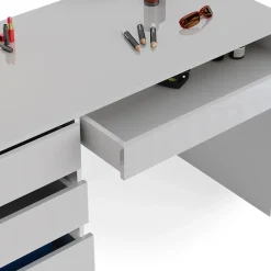 Schminktisch Sherry Weiß 120 cm Vicco