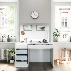 Schminktisch Sherry Weiß 120 cm Vicco