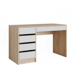 Schminktisch Sherry Weiß/Sonoma 120 cm Vicco