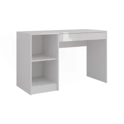 Schminktisch Sherry Weiß/Weiß Hochglanz 119.8 cm Vicco