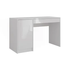 Schminktisch Sherry Weiß/Weiß Hochglanz 119.8 cm 4 Teile Vicco