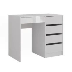 Schminktisch Sherry Weiß/Weiß Hochglanz 89.8 cm Vicco