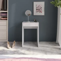 Schminktisch Sherry Weiß/Weiß Hochglanz 51.4 cm Vicco