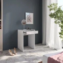 Schminktisch Sherry Weiß/Weiß Hochglanz 51.4 cm Vicco
